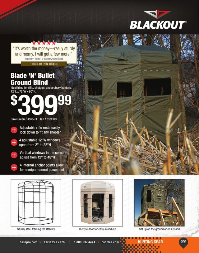 Catalogue Cabela's from 09/04/2024