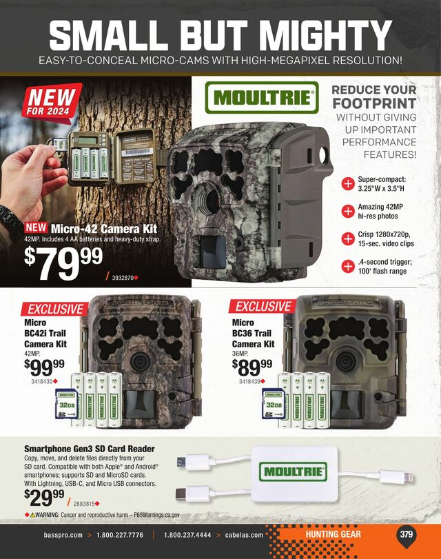 Catalogue Cabela's from 09/04/2024