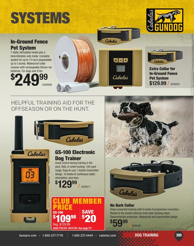 Catalogue Cabela's from 09/04/2024