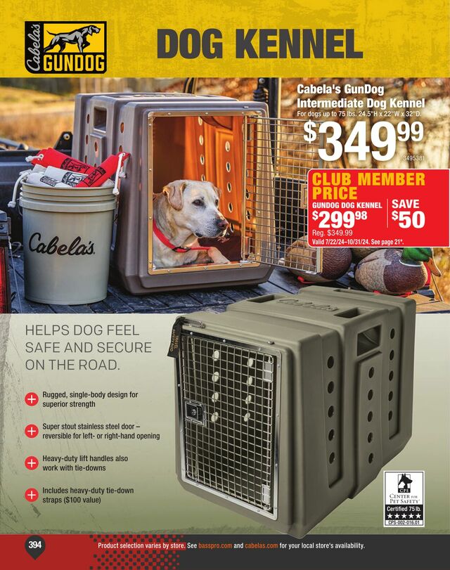 Catalogue Cabela's from 09/04/2024