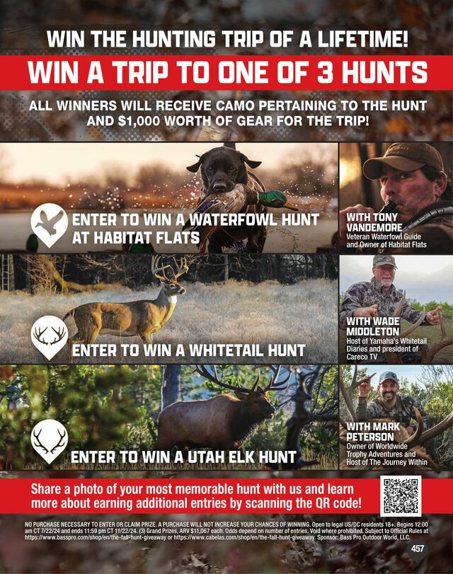 Catalogue Cabela's from 09/04/2024