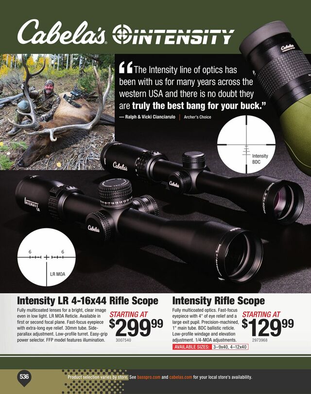 Catalogue Cabela's from 09/04/2024