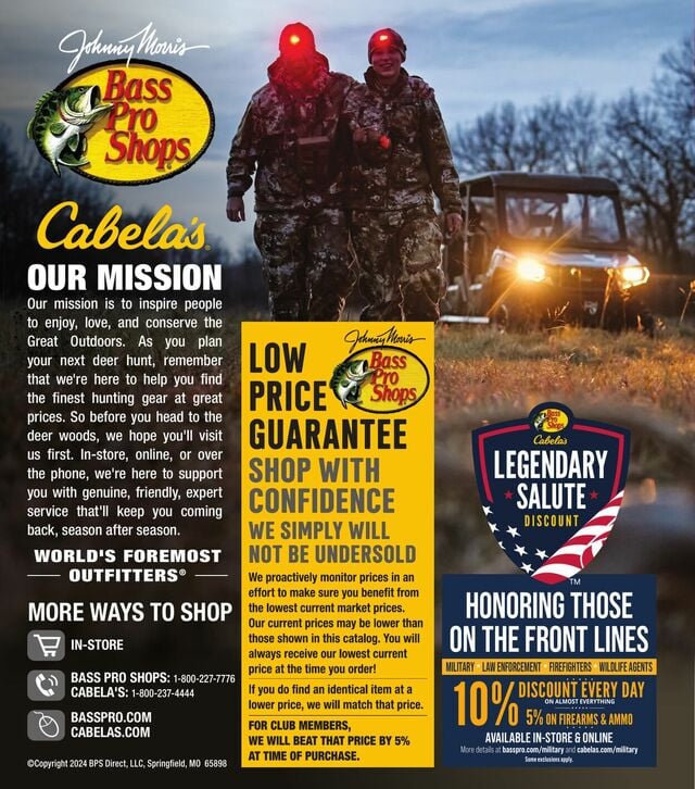 Catalogue Cabela's from 09/11/2024