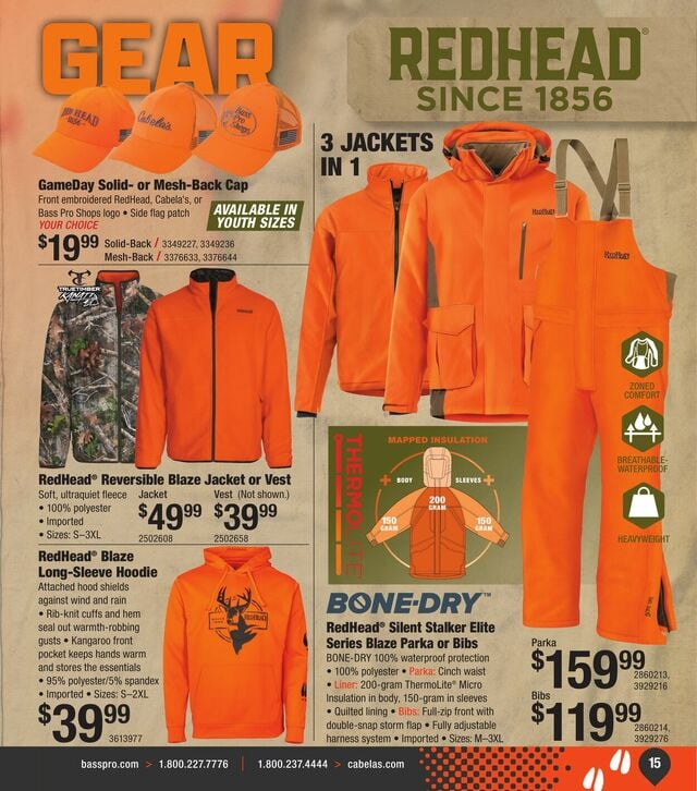 Catalogue Cabela's from 09/11/2024