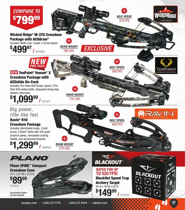 Catalogue Cabela's from 09/25/2024