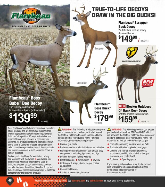 Catalogue Cabela's from 09/25/2024