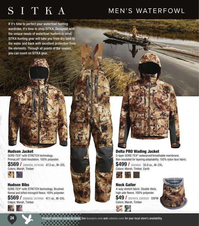 Catalogue Cabela's from 09/25/2024