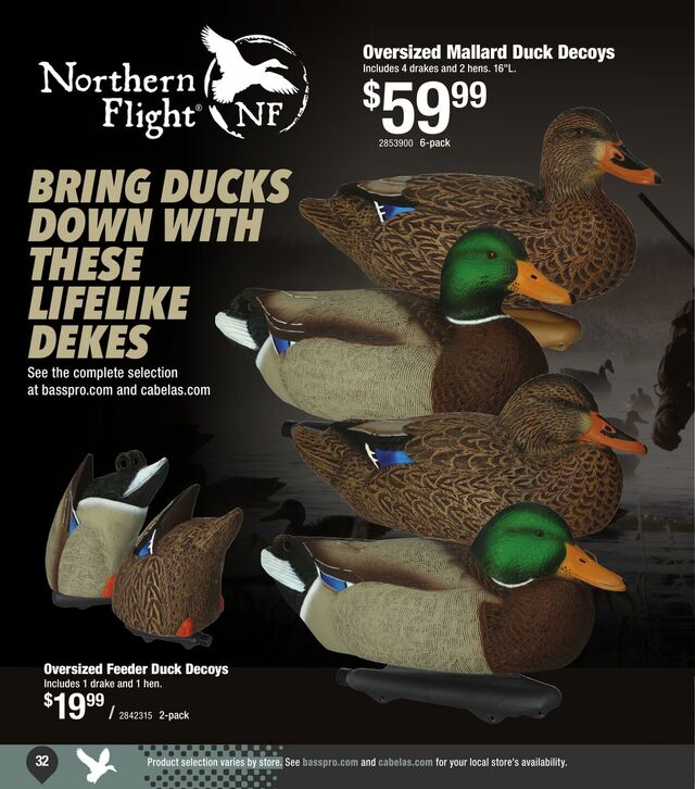 Catalogue Cabela's from 09/25/2024