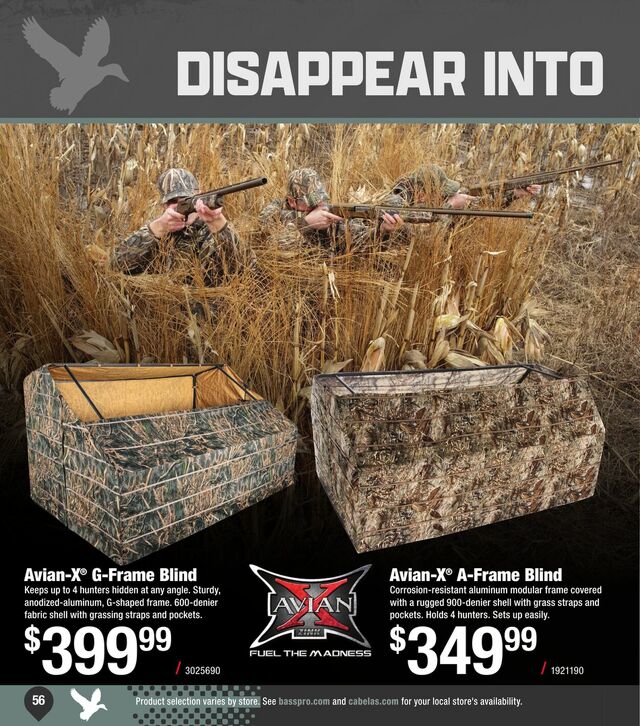 Catalogue Cabela's from 09/25/2024