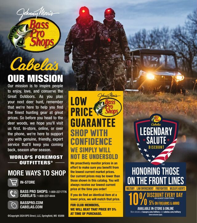 Catalogue Cabela's from 10/09/2024