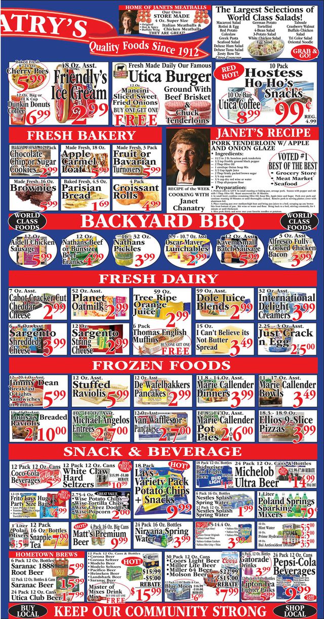 Catalogue Chanatry's Hometown Market from 09/03/2023