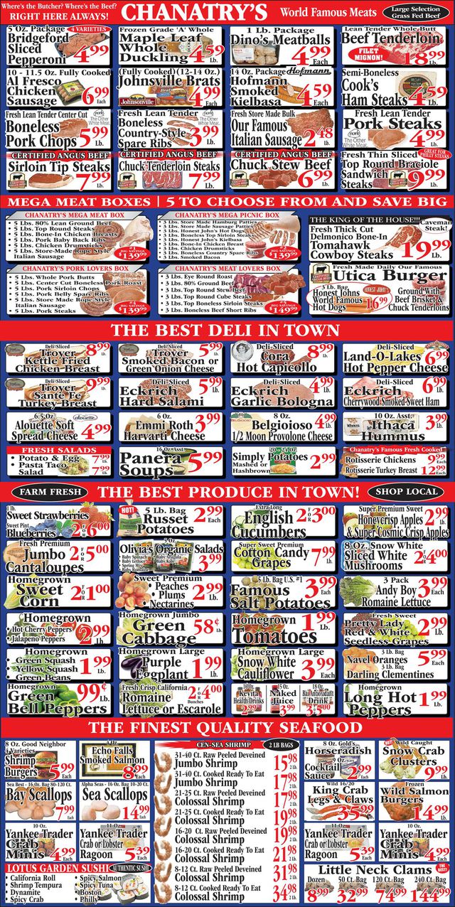 Catalogue Chanatry's Hometown Market from 09/03/2023