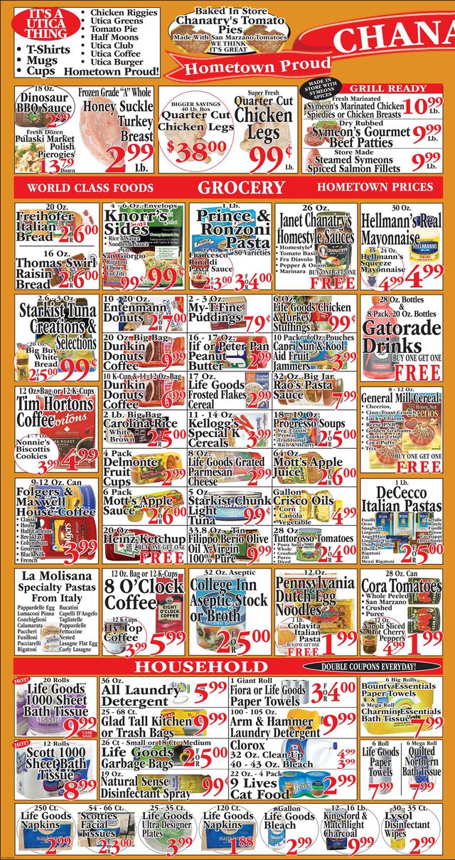 Catalogue Chanatry's Hometown Market from 09/17/2023