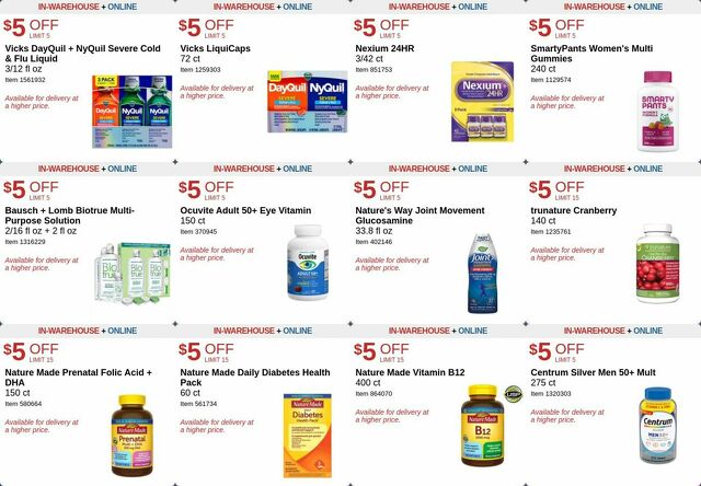 Catalogue Costco from 12/27/2023