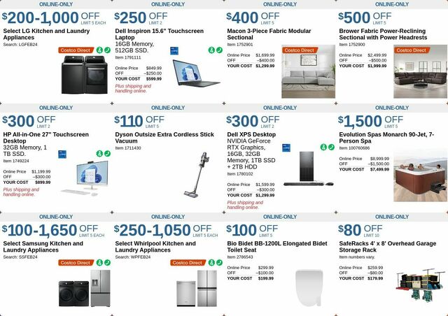Catalogue Costco from 01/31/2024