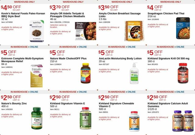 Catalogue Costco from 01/31/2024