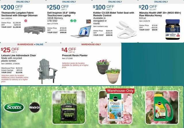 Catalogue Costco from 04/10/2024