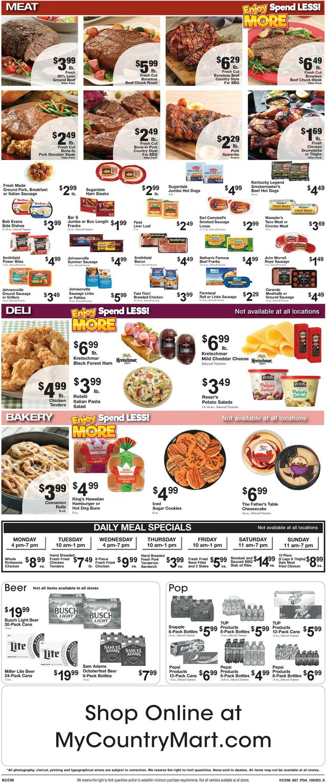 Catalogue Country Mart from 10/03/2023