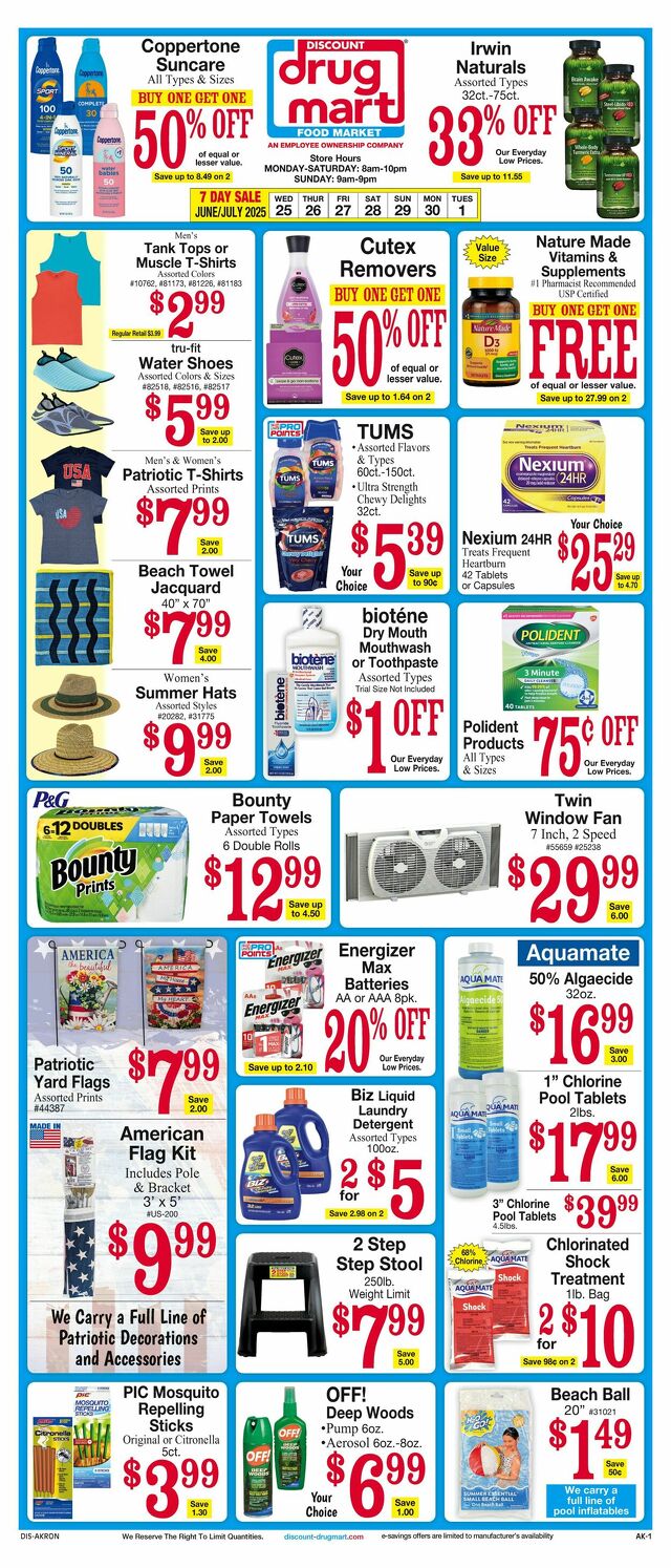 Catalogue Discount Drug Mart from 09/04/2025
