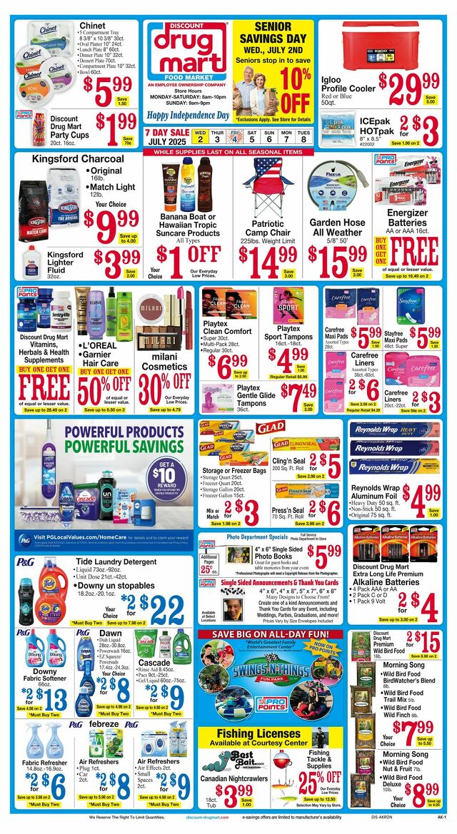 Catalogue Discount Drug Mart from 09/18/2025