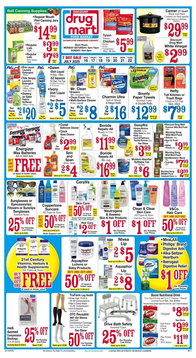 Catalogue Discount Drug Mart from 10/16/2025