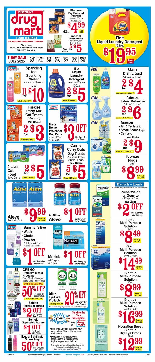 Catalogue Discount Drug Mart from 10/30/2025