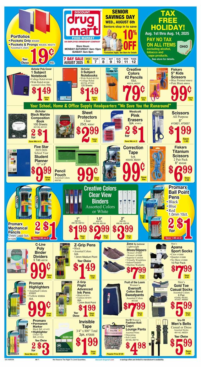 Catalogue Discount Drug Mart from 12/11/2025