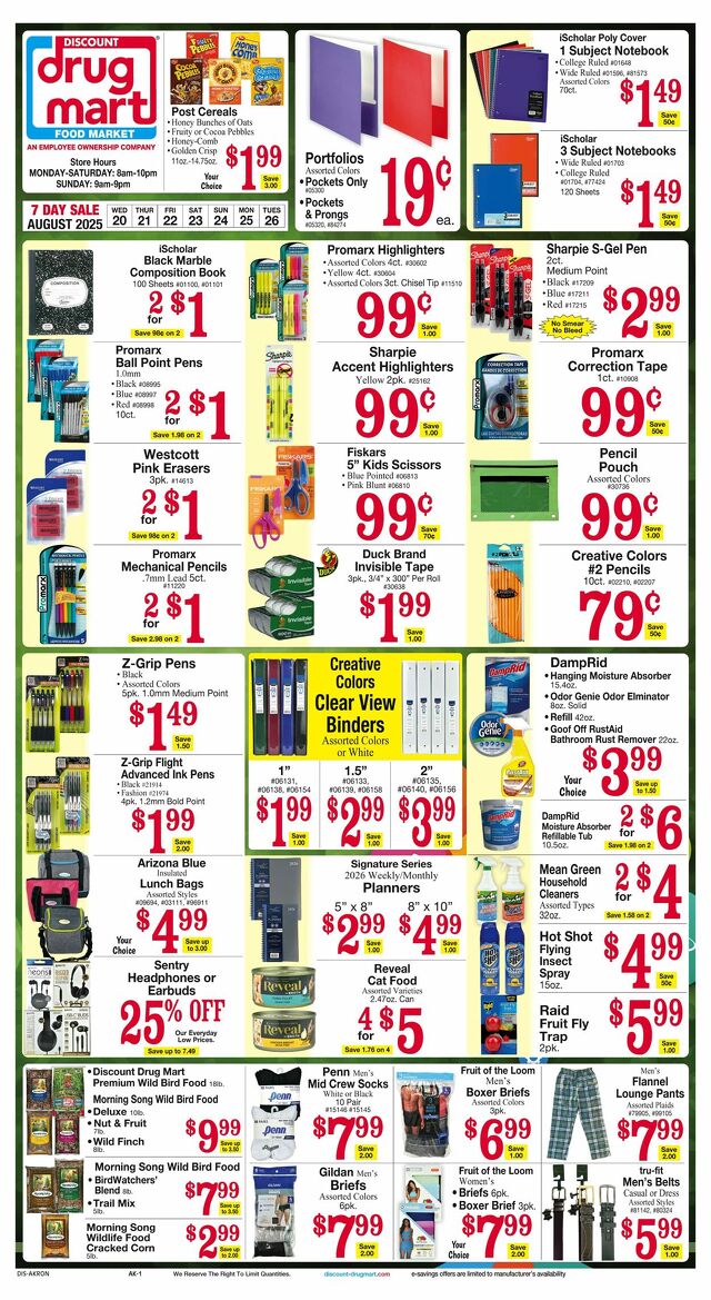 Catalogue Discount Drug Mart from 02/19/2026