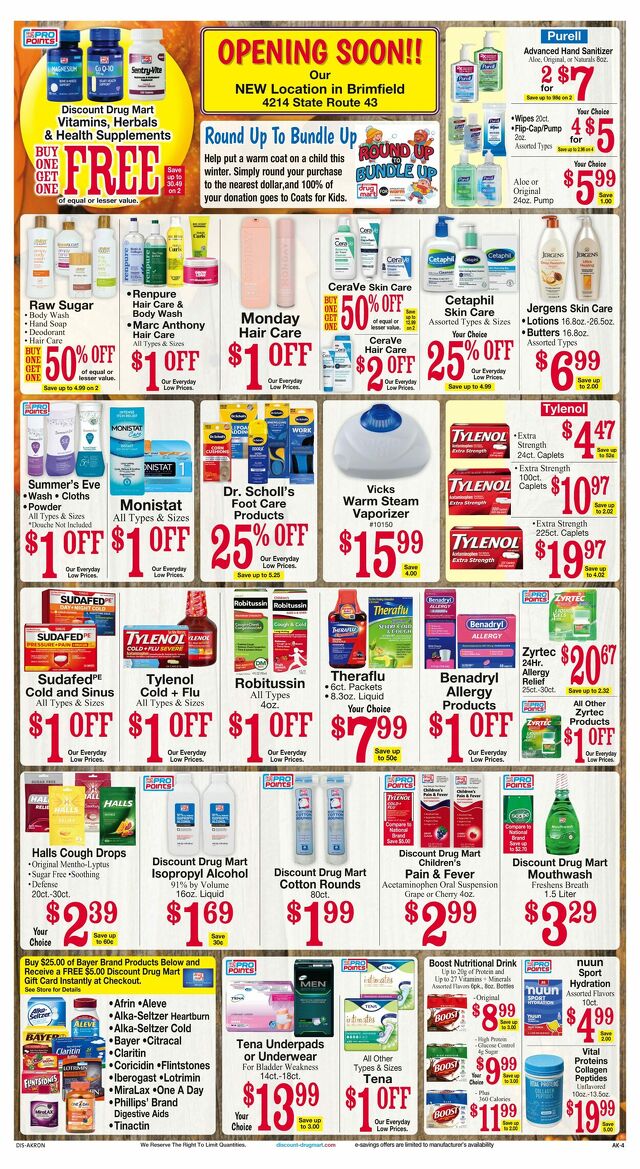 Catalogue Discount Drug Mart from 07/09/2026