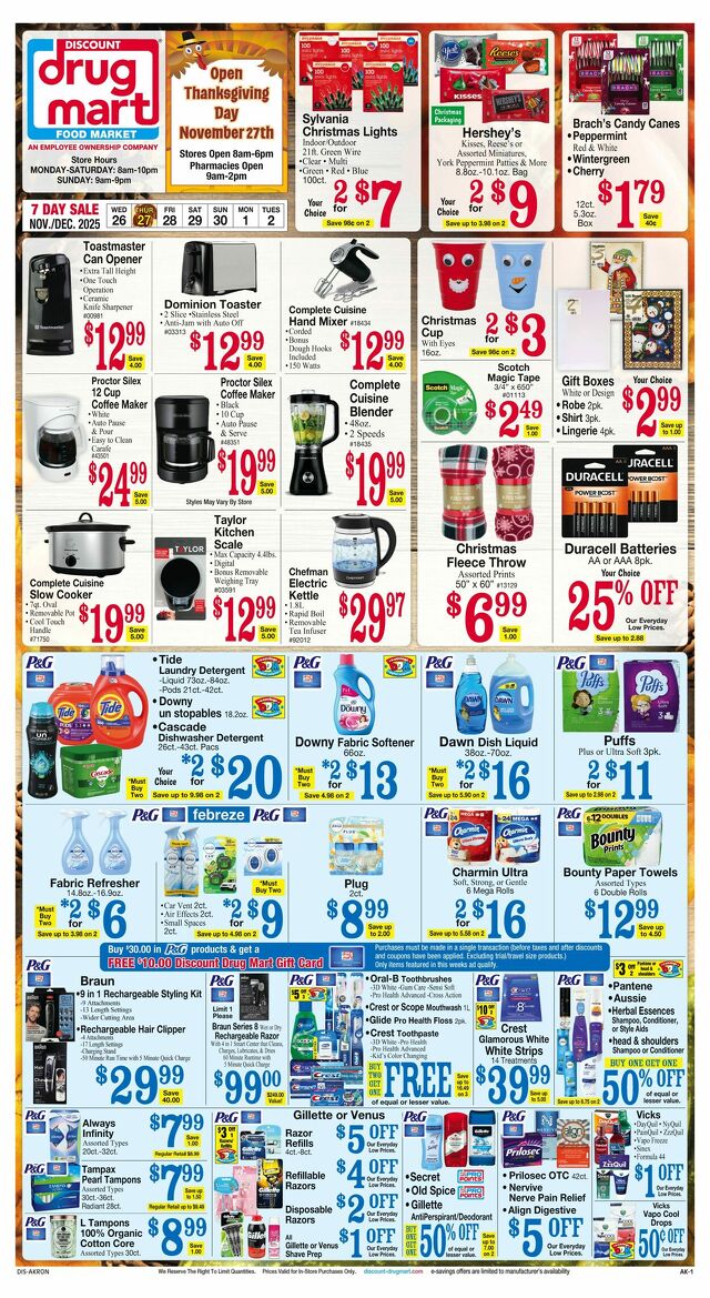 Catalogue Discount Drug Mart from 09/03/2026