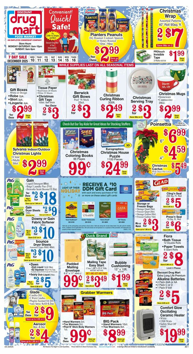 Catalogue Discount Drug Mart from 10/29/2026