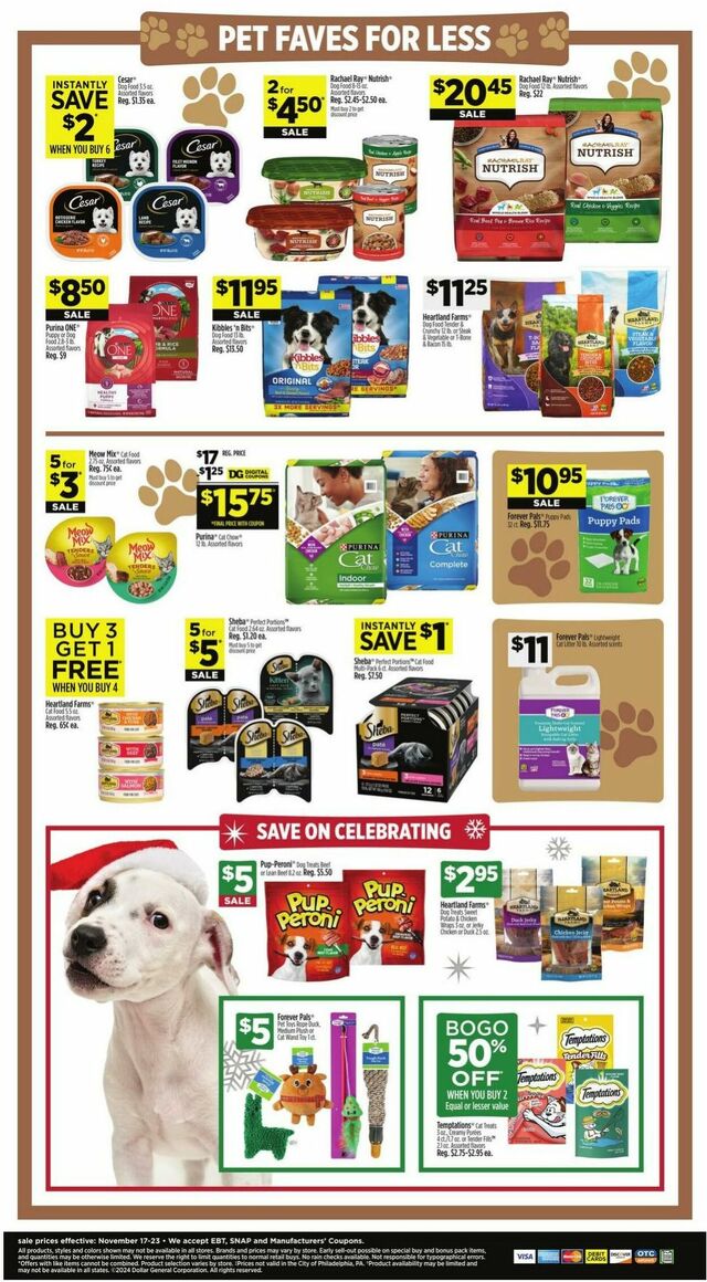 Catalogue Dollar General from 11/17/2024