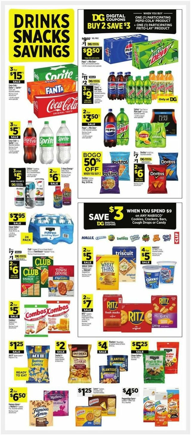 Catalogue Dollar General from 12/22/2024