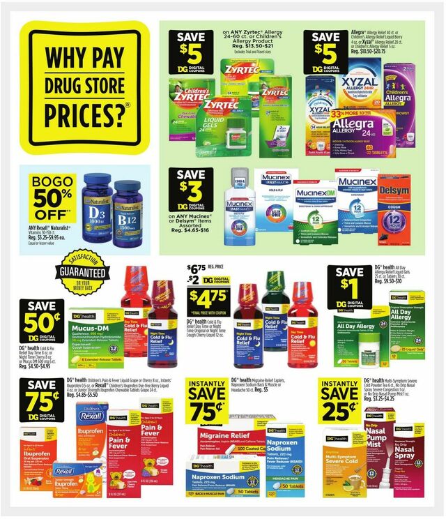 Catalogue Dollar General from 02/23/2025