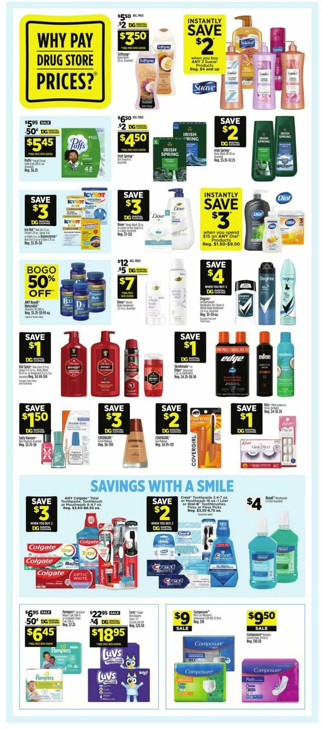 Catalogue Dollar General from 03/23/2025