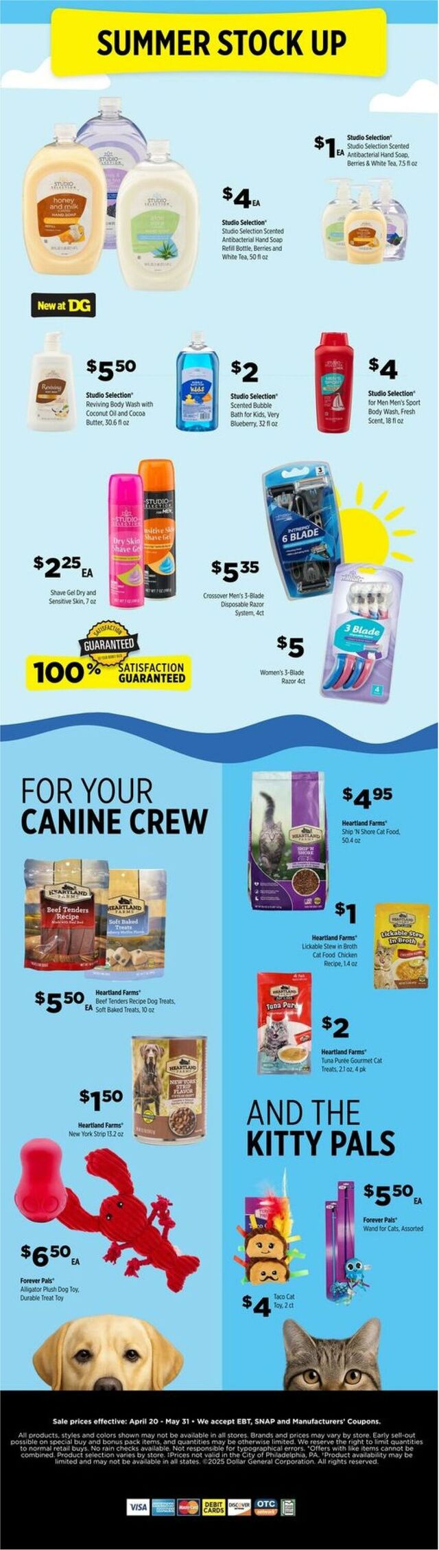 Catalogue Dollar General from 04/21/2025