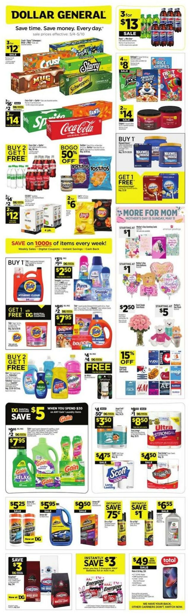Catalogue Dollar General from 05/04/2025