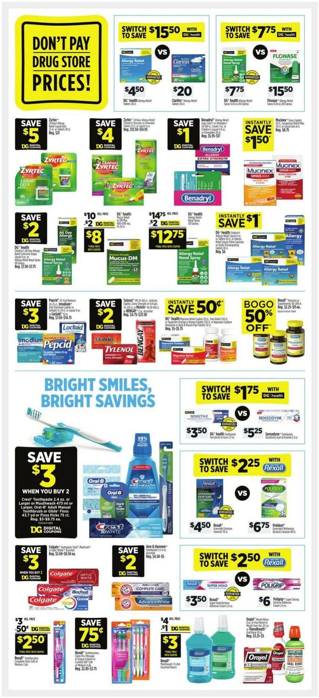 Catalogue Dollar General from 05/04/2025