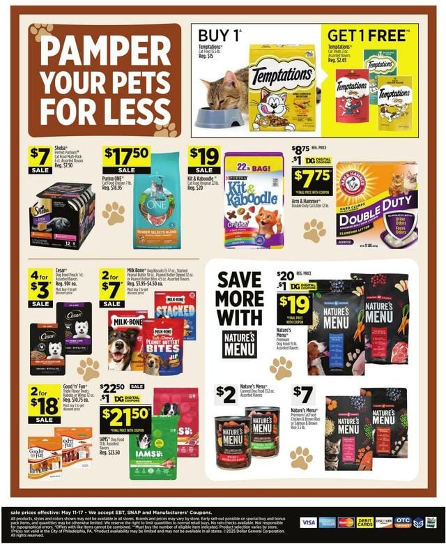 Catalogue Dollar General from 05/11/2025