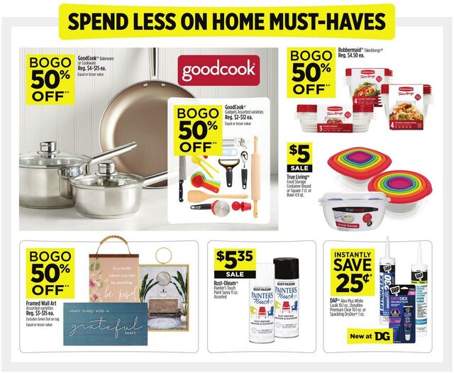 Catalogue Dollar General from 05/18/2025