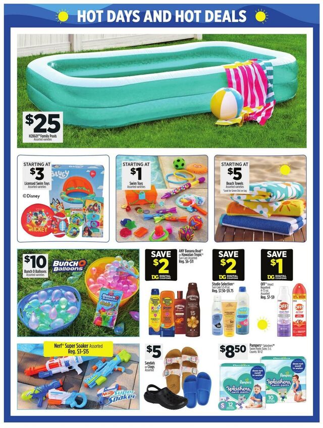 Catalogue Dollar General from 05/18/2025