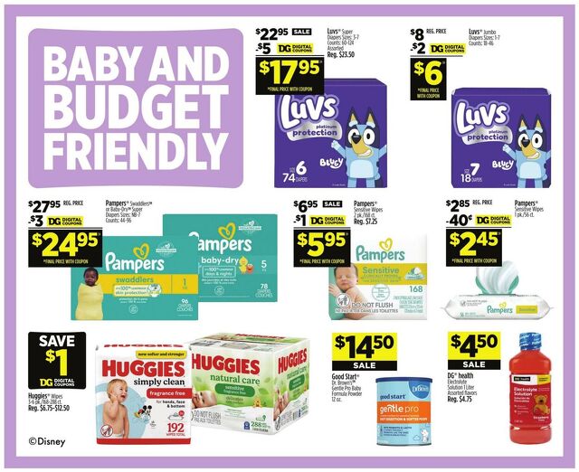 Catalogue Dollar General from 05/25/2025