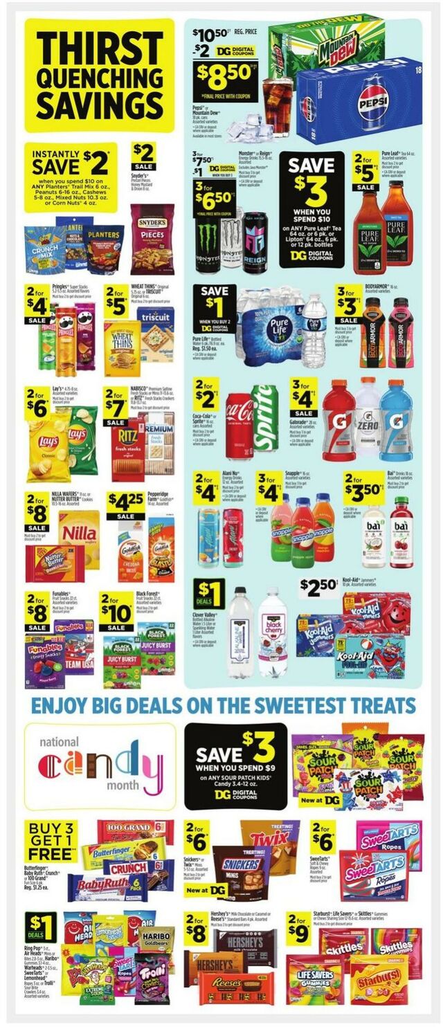 Catalogue Dollar General from 06/08/2025