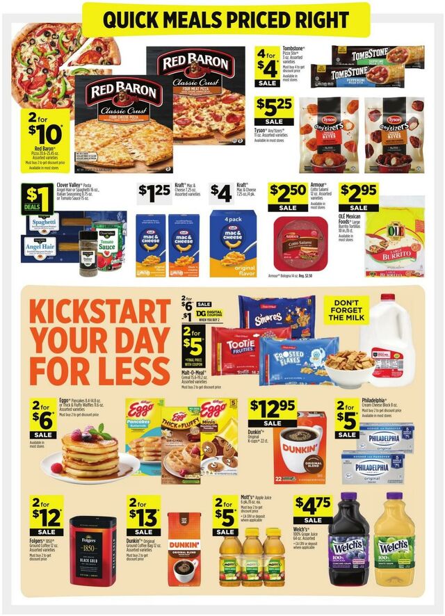 Catalogue Dollar General from 06/08/2025