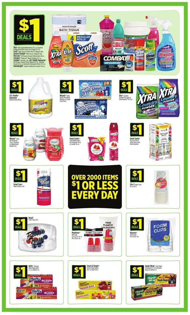 Catalogue Dollar General from 06/22/2025