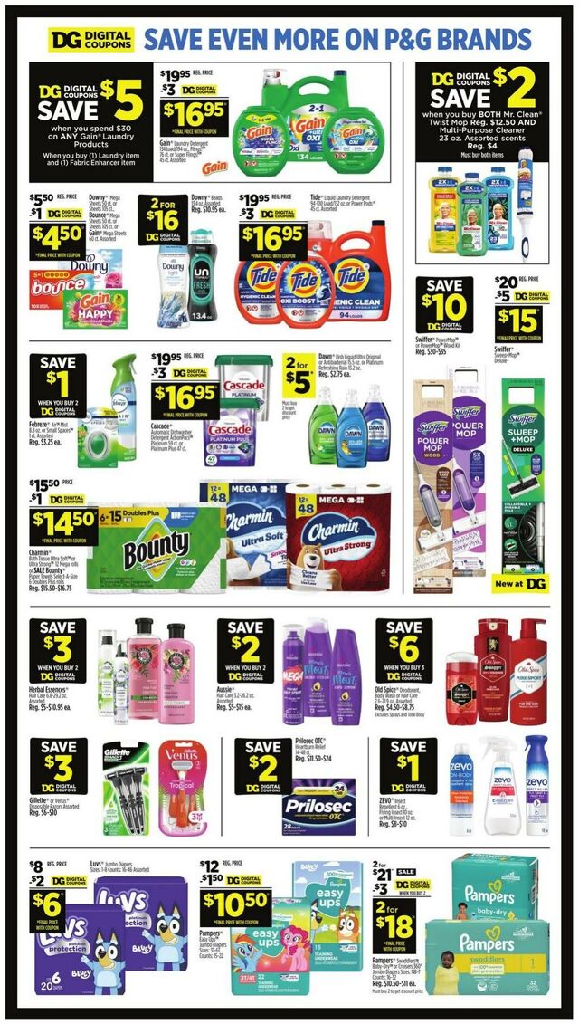 Catalogue Dollar General from 06/29/2025