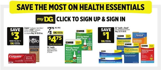 Catalogue Dollar General from 07/06/2025
