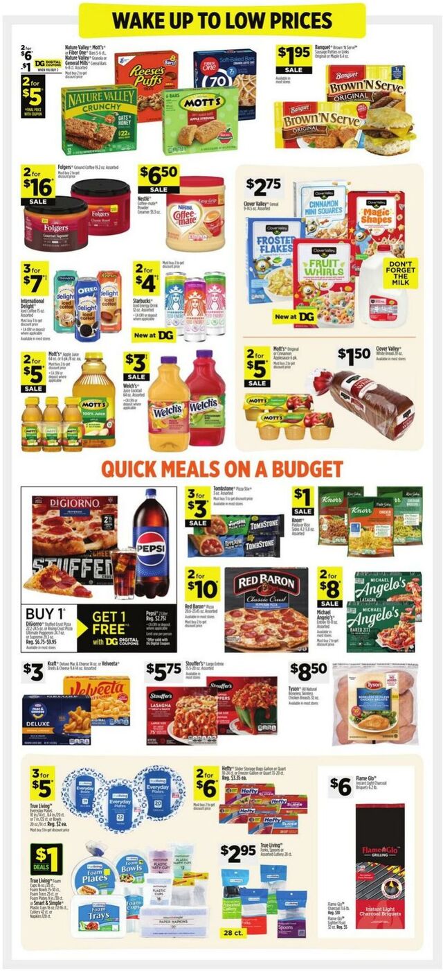 Catalogue Dollar General from 07/06/2025