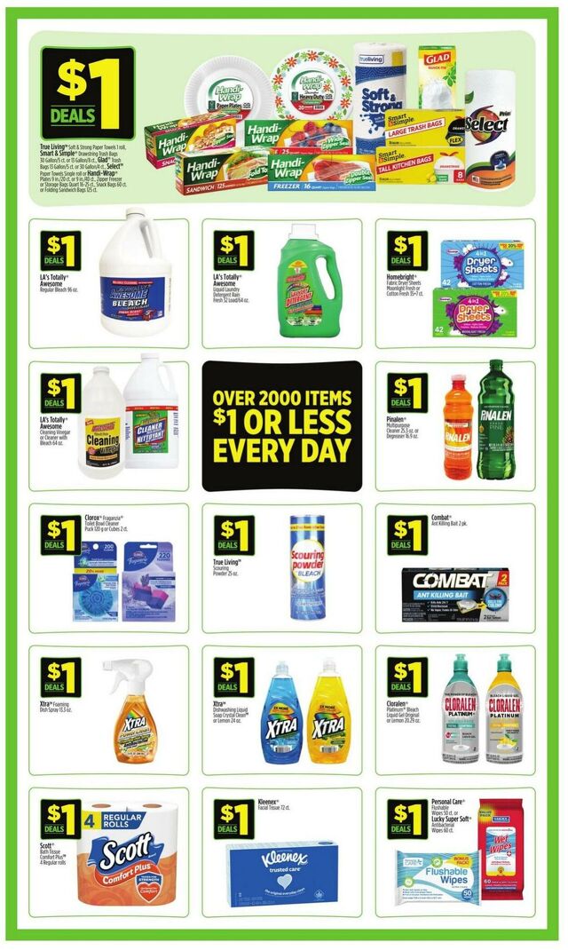 Catalogue Dollar General from 07/20/2025