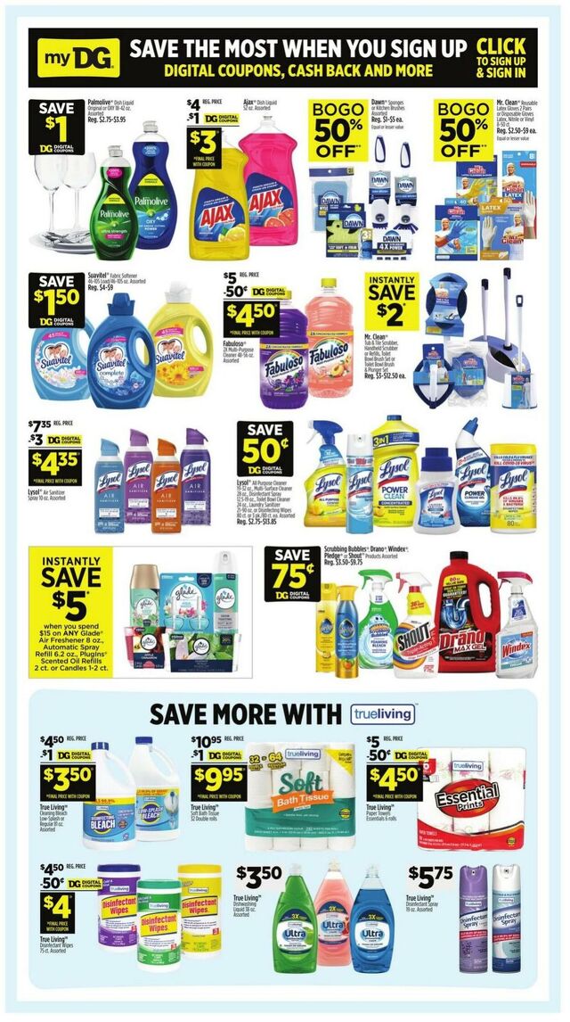 Catalogue Dollar General from 07/27/2025